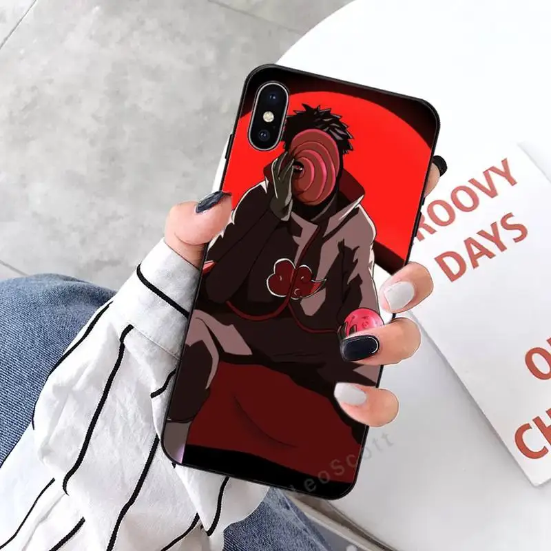 

Anime Naruto Uchiha Obito Phone Case for iPhone 11 12 mini pro XS MAX 8 7 6 6S Plus X 5S SE 2020 XR