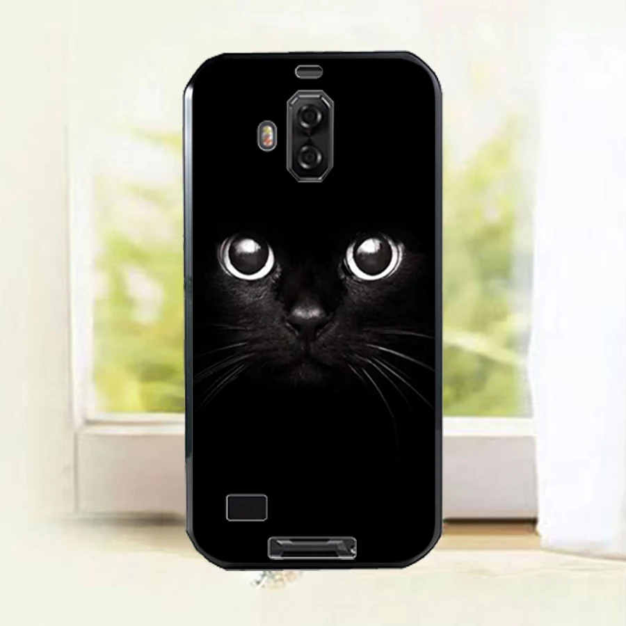 Чехол-накладка для Blackview BV9600 Pro силиконовый с рисунком волка из ТПУ корпус чехол