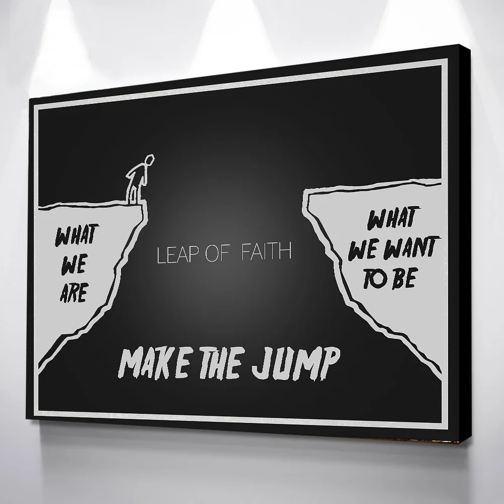 

Wall Art Home Decor Encouraging Canvas Paintings Inapirational Picture Mnimalist HD Prints Nordic Modular Poster For Living Room