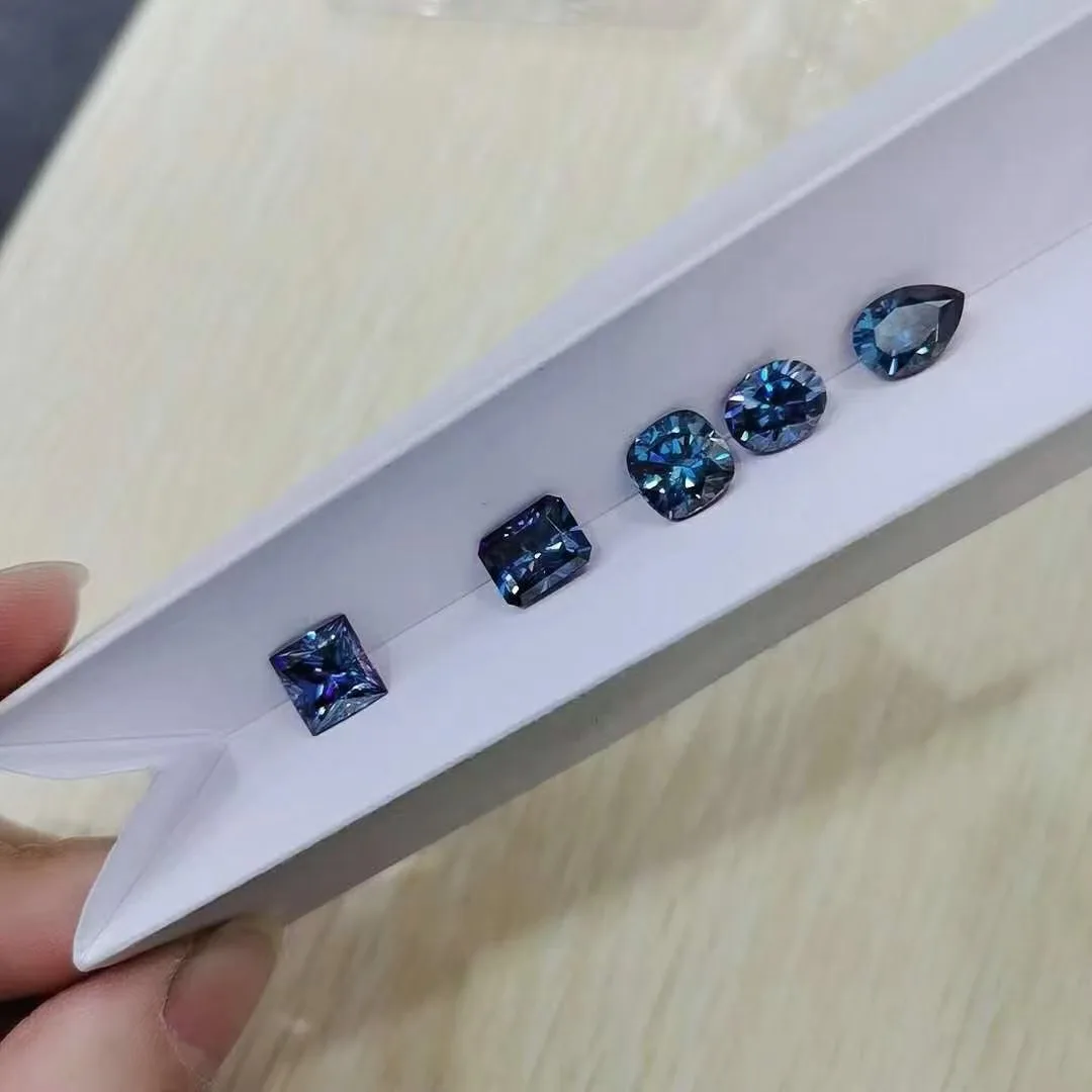 Хит продаж четкость нарядное маркиза принцессы груша DVVS свободные Муассанит 1ct-4ct