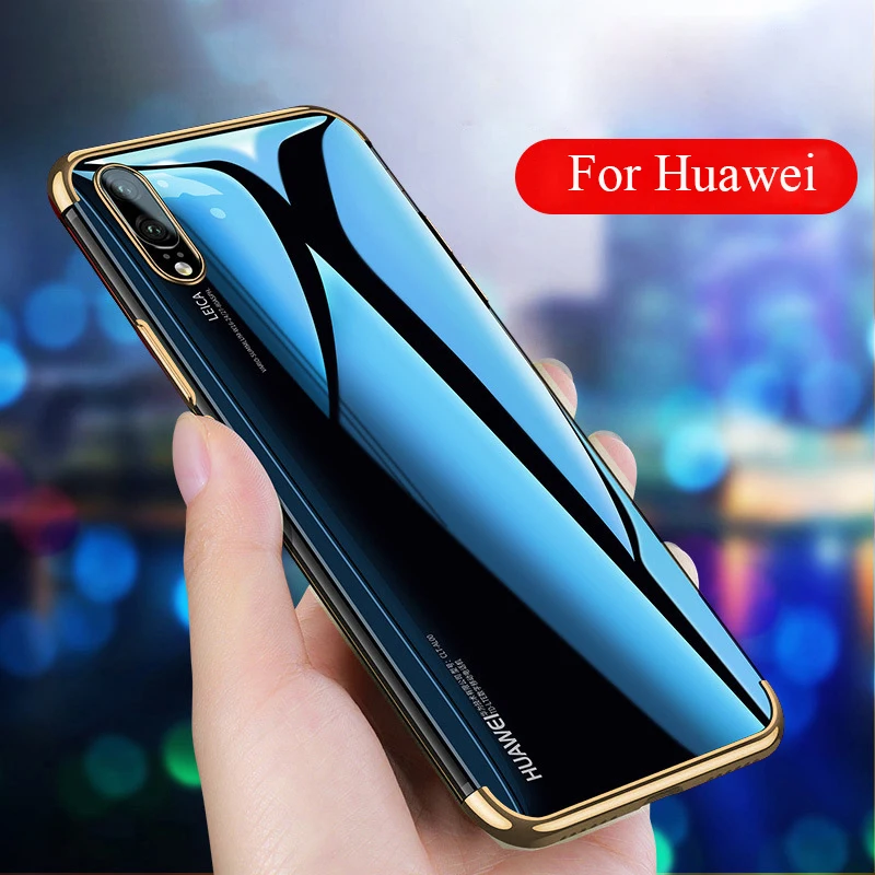Прозрачный чехол для HUAWEI Mate 30 10 20 P20 P30 Lite Pro P9 P10 P8 2017 Nova 3 3i 4 2i тонкий прозрачный