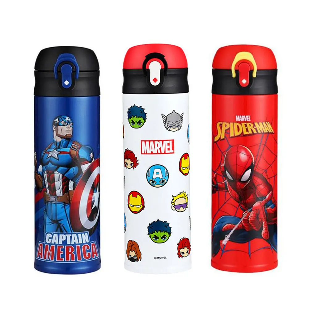 Disney стакана воды 316 нержавеющая сталь детская Marvel Капитан Америка Железный
