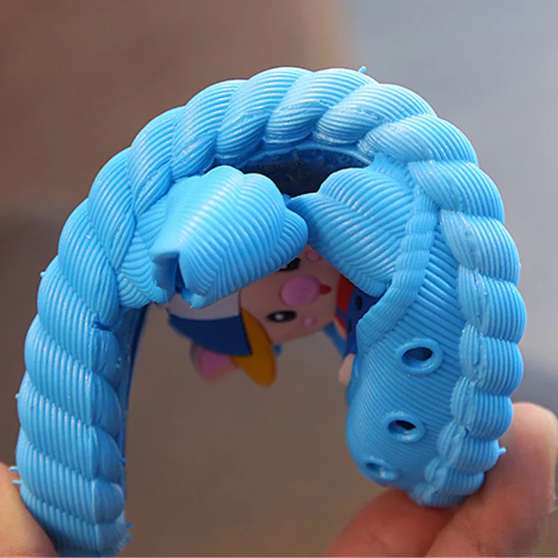 Детские летние туфли с дырками Нескользящие Мультяшные пещера дышащие для