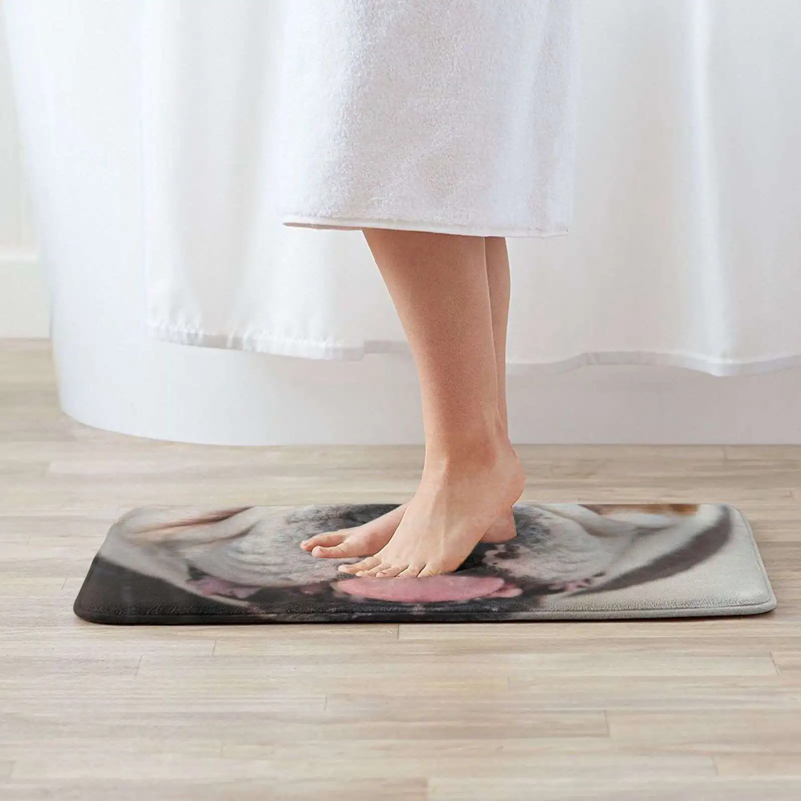 Забавный англоязычный бульдог рот 3D товары для дома коврик ковер подушка