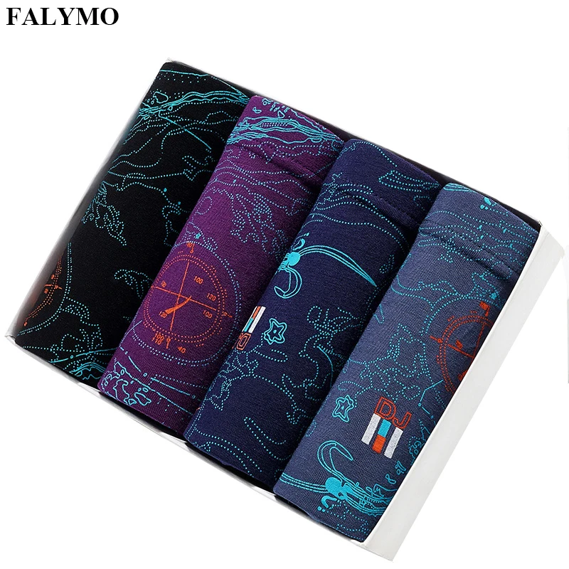 Для мужчин мужское нижнее белье боксеры шорты из модала сексуальное мужские