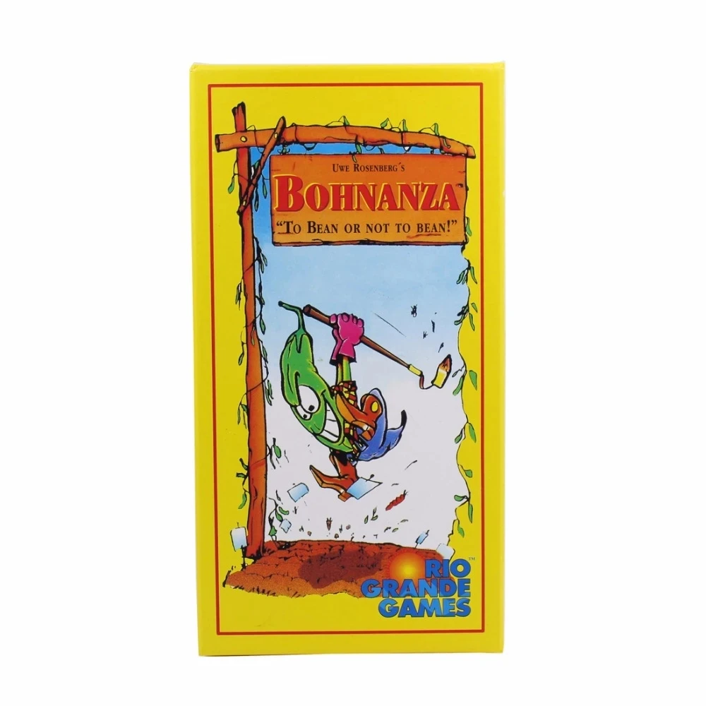 Новая настольная игра Bohnanza новейшая версия для 2-7 игр в виде игральных карт