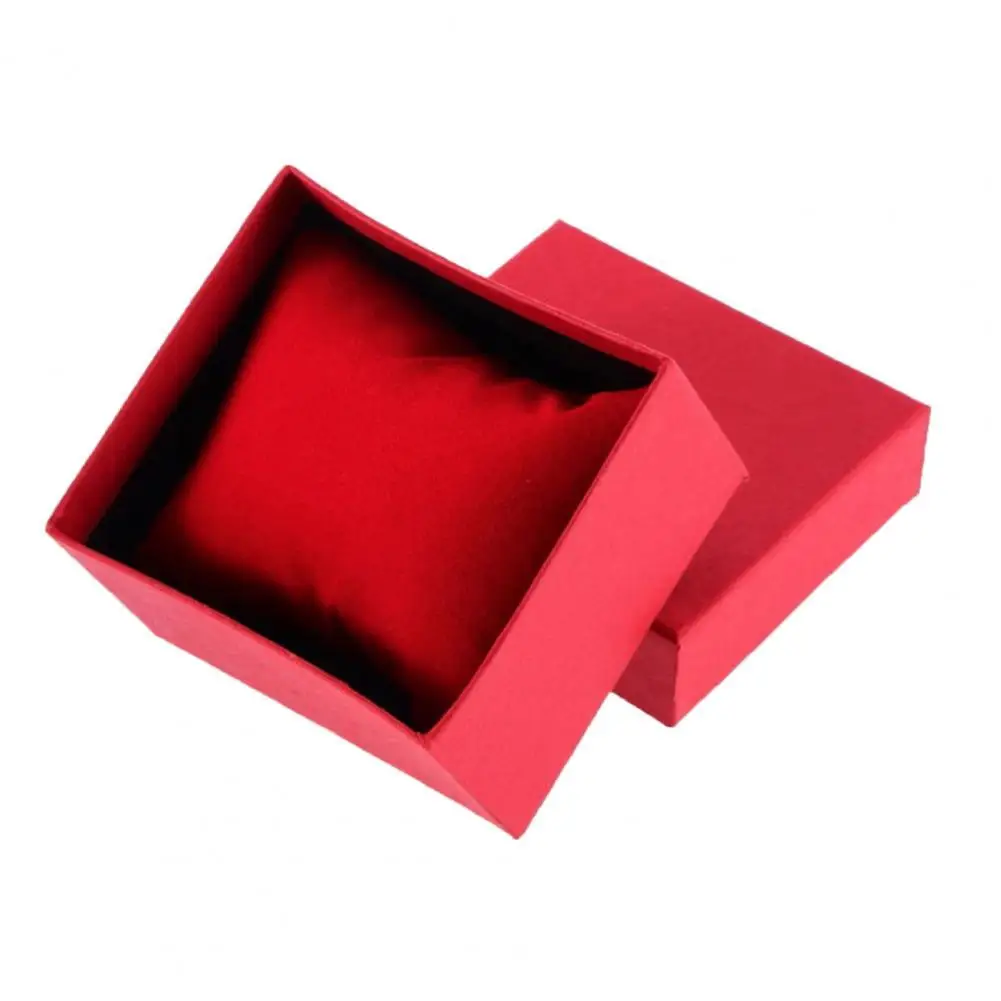 

Watch Box Bracelet Jewelry Box Watch Gift Boxes Showed Case Exquisite Decoration Portable Cardboard Present Gift Container Case