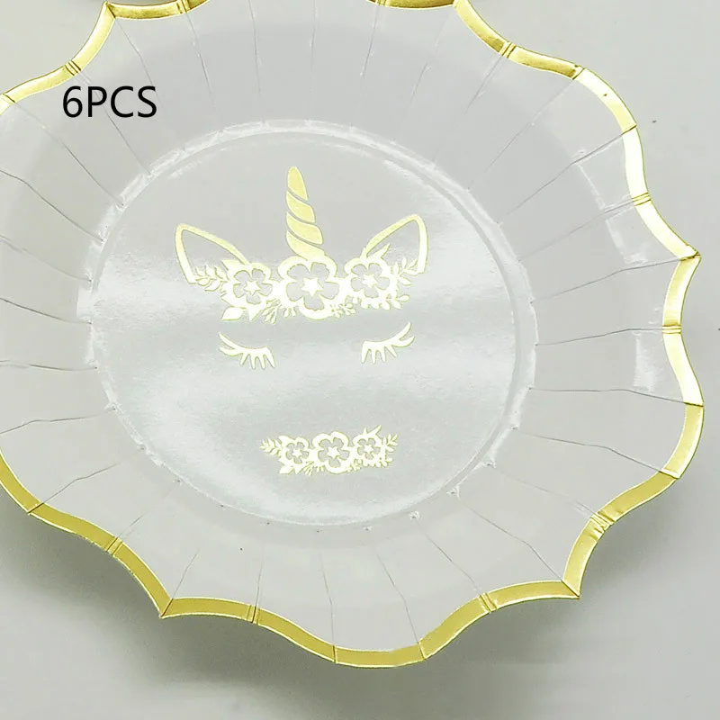 8 PCS Paper tray LHX детские бумажные столовые приборы, тарелки, салфетки, Золотая фольга, розовые, Rave вечерние, свадебные украшения, одноразовые столовые приборы, принадлежности HP1702 dd - Цвет: 8 PCS Paper tray