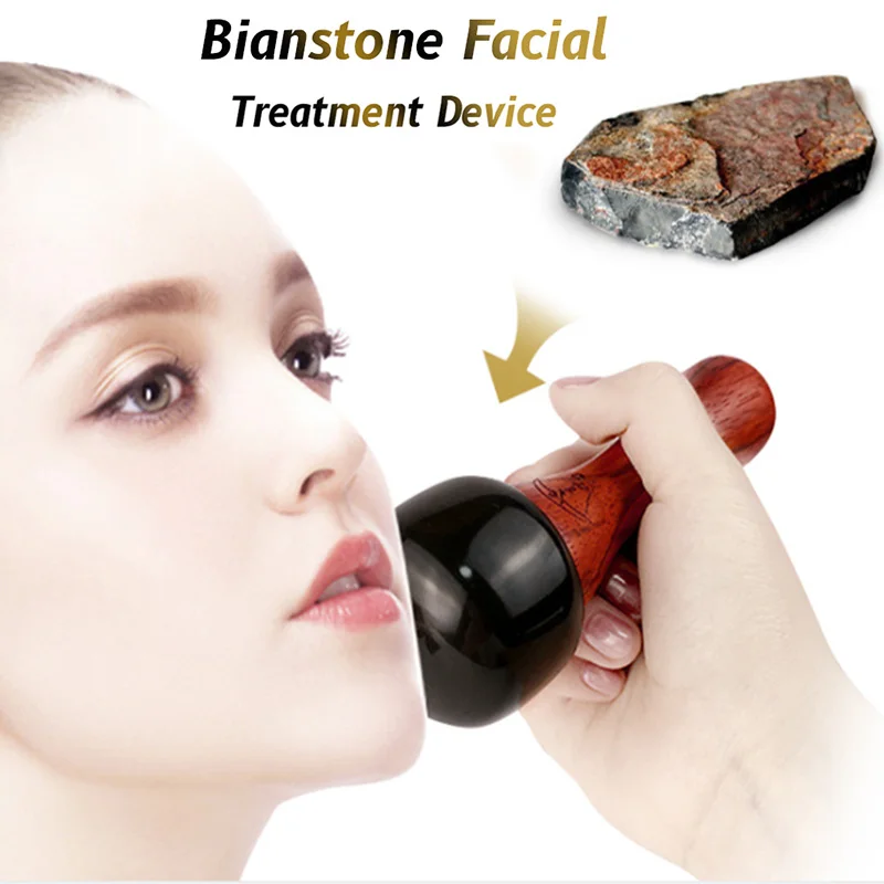 

Electric Natural Stone Gua Sha Massager Needle GuaSha Scraping Back Neck Face Massage Skin Lift Body Spa