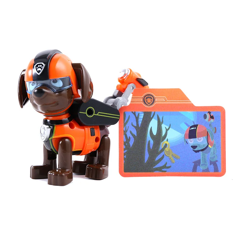 9 Paw Patrol Игрушка Щенок Эверест трекер погоня Marshall собака патруль игрушка милый мультфильм фигурка игрушка детский подарок на день рождения - Цвет: 9