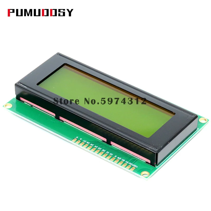 

10pcs 20x4 LCD Modules 2004 LCD Module with LED Blue Backlight White Character Yellow green/Blue