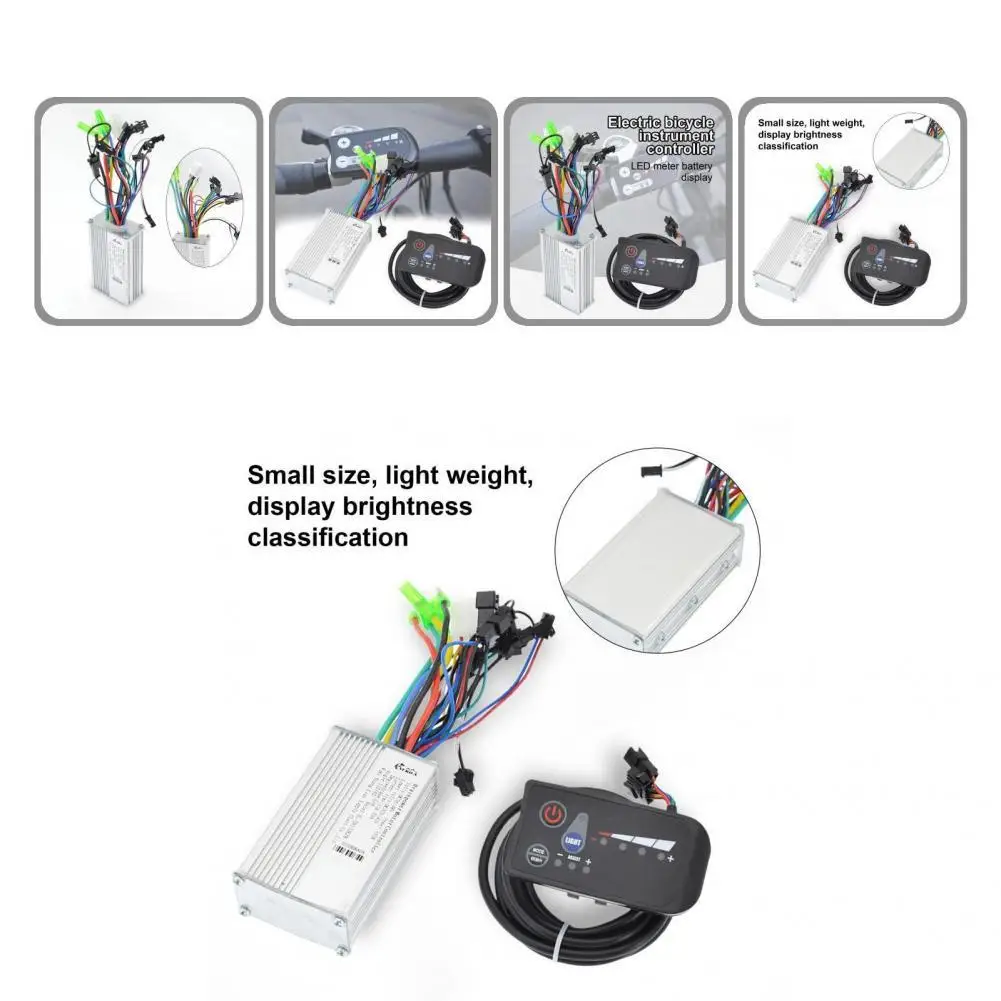 

1 Set Bike Motor Controller Useful Aluminum Alloy Small for E-bike E-Bike Speed Controller Bike Speed Control Display