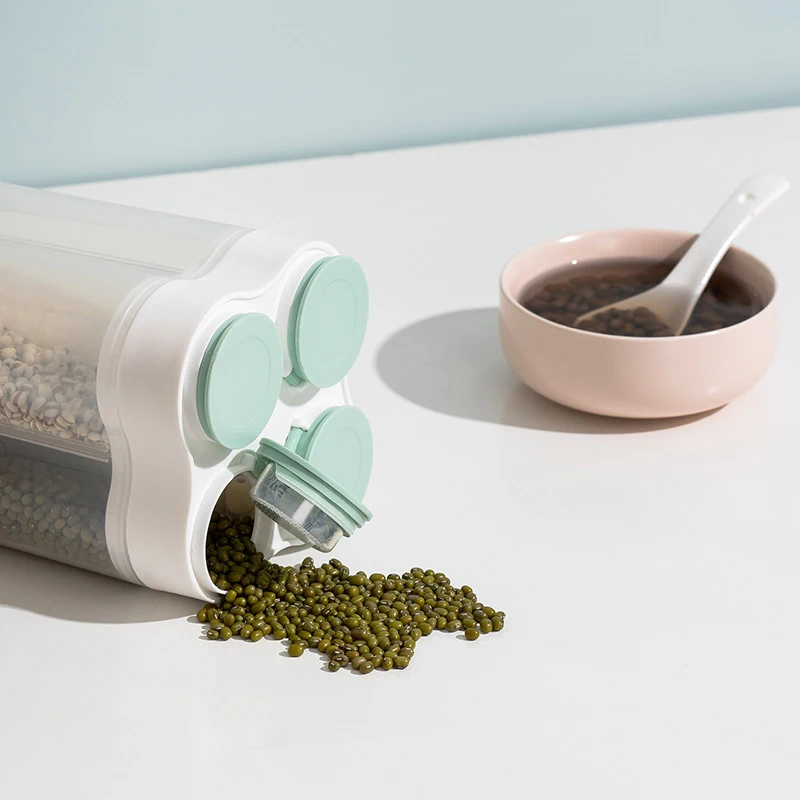 Герметичный ящик для хранения с крышкой зерна емкость пищи бытовые кухонные