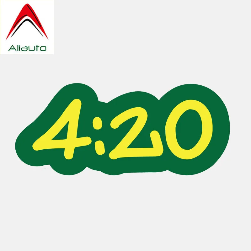 Автомобильная наклейка Aliauto Personaltiy 420 аксессуары с цифрами Виниловая Обложка