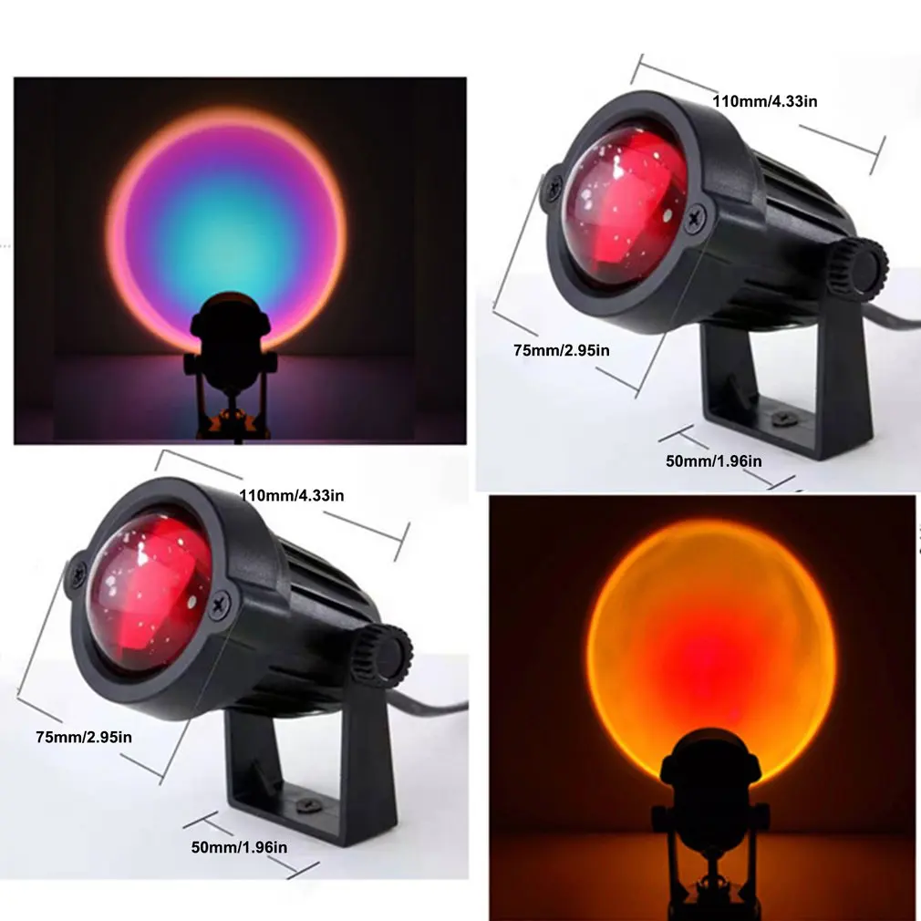 

Mini Projector Atmosphere Night Light Coffee Shop Projection Lights Children Bedroom Cute Night Projection Lamp USB Plug