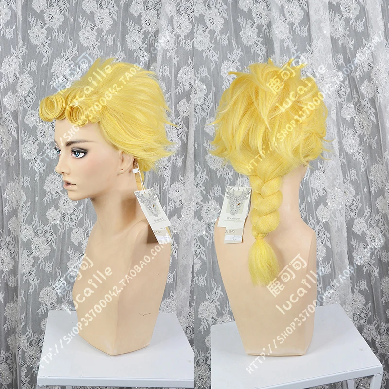 Парик для косплея Джоджо из м/ф невероятные приключения термостойкие