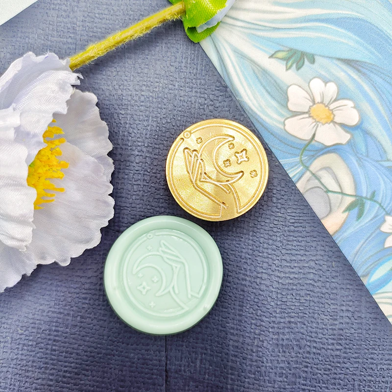 Воск в виде кошки и Луны для украшения подарков | Дом сад