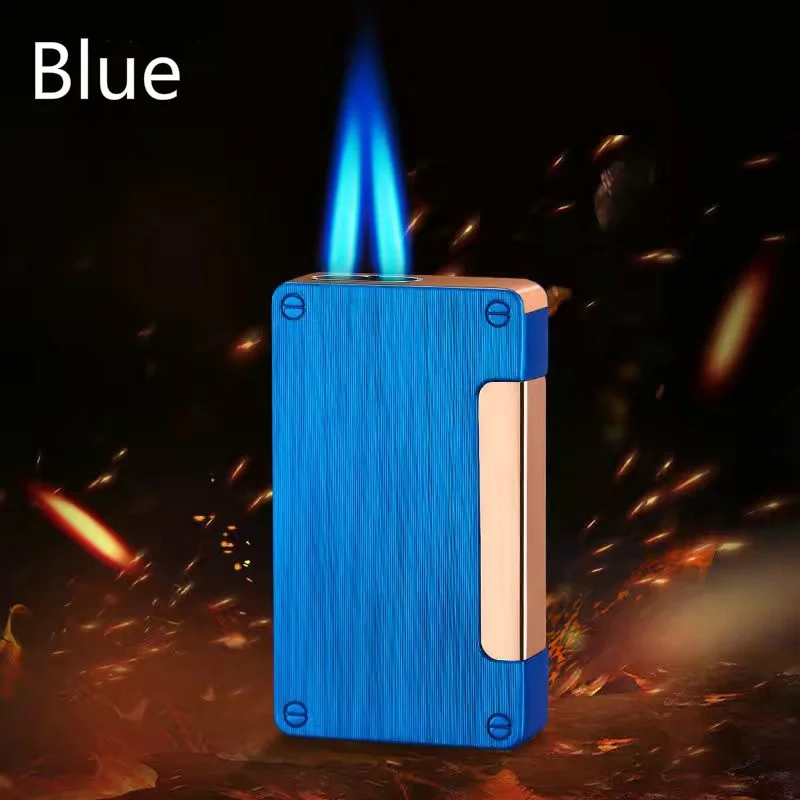 

Metal Gas Lighter Butane Cigarette Torch New Arc Lighter Honest Fancy Oil Lighter Gadgets For Men Gifts(No Gas In)