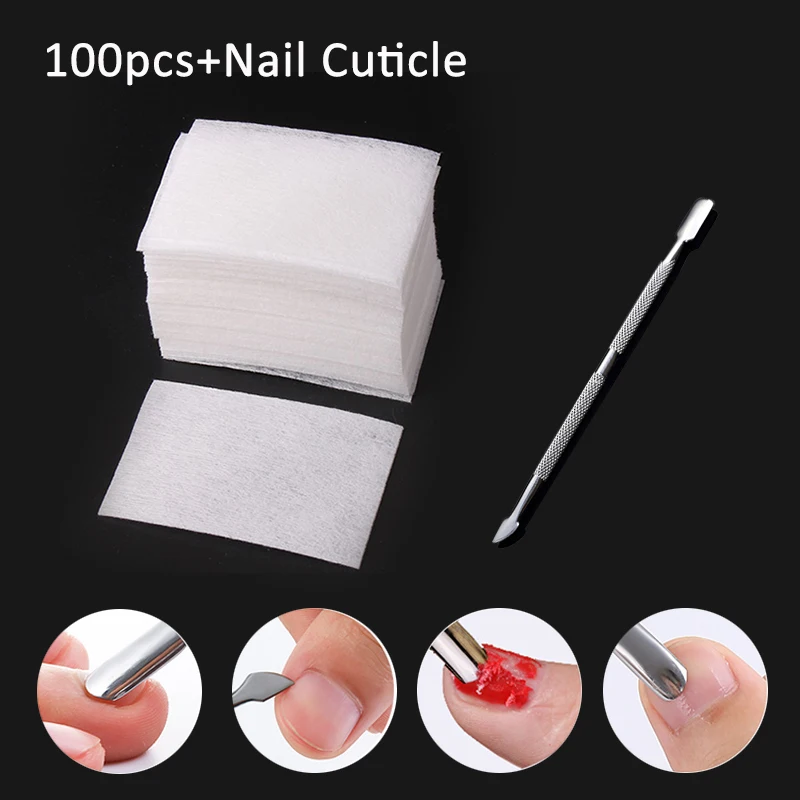 Nail Remover Cuticle Горячая Распродажа, 900 шт./лот, салфетки для снятия лака для ногтей, для ванны, маникюра, гелевые безворсовые салфетки, хлопковые салфетки для ногтей, инструмент для дизайна ногтей - Цвет: Nail Remover Cuticle