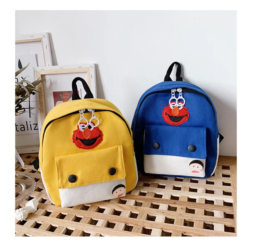 Новый милый холщовый рюкзак для девочек дорожные рюкзаки с несколькими