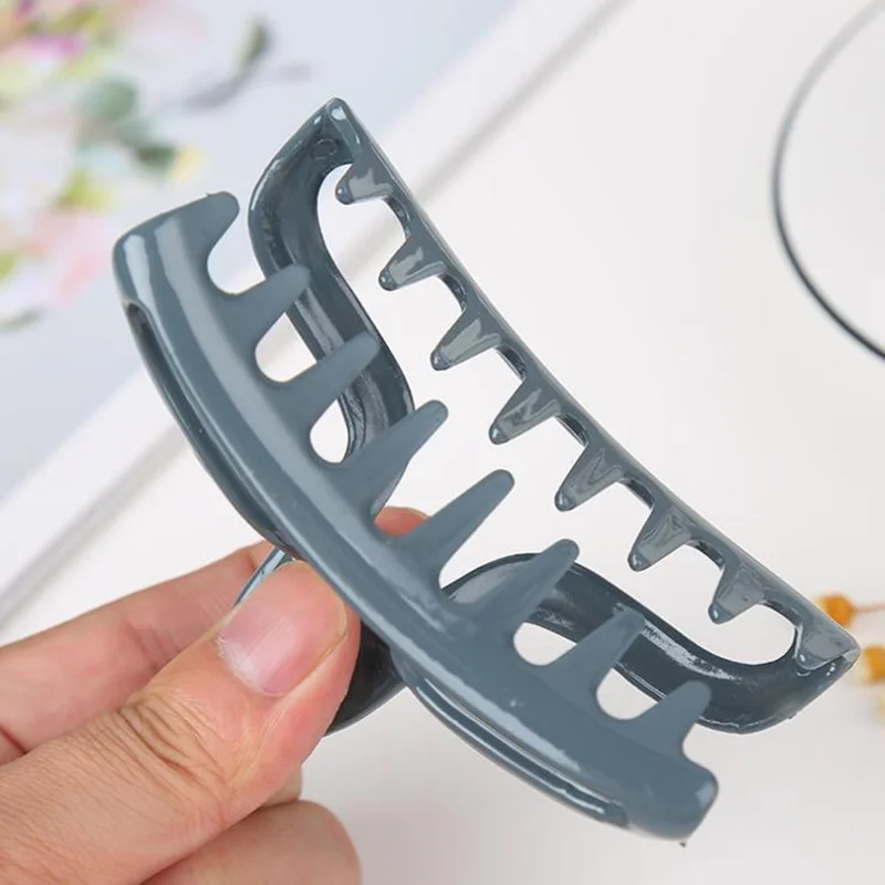 Большая заколка для волос ванны Корейская практичная простая большого размера