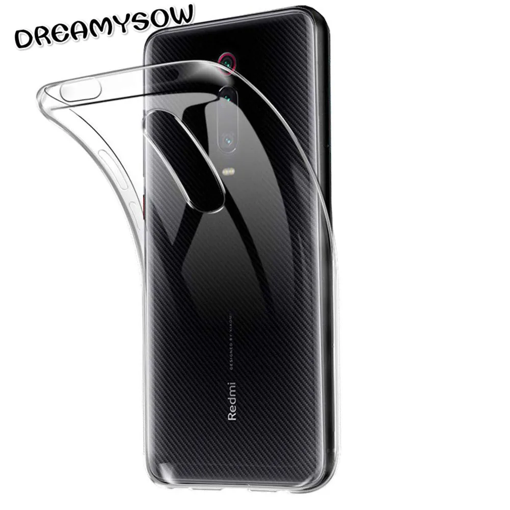 Прозрачный силиконовый чехол из ТПУ для Xiaomi mi 9T Pro 9 mi 8 A3 lite CC9 e Red mi K20 7A Note 5 6 7 Pro K20Pro мягкий чехол для телефона