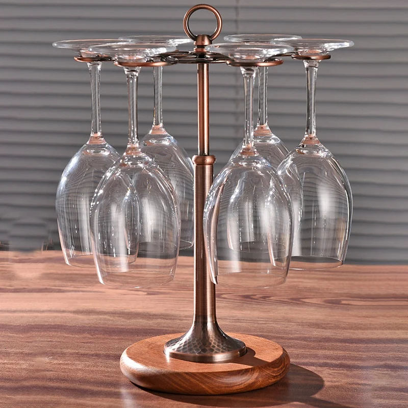 Стойка для Винных Бокалов вешалка стаканов на кухню бар металлическая и