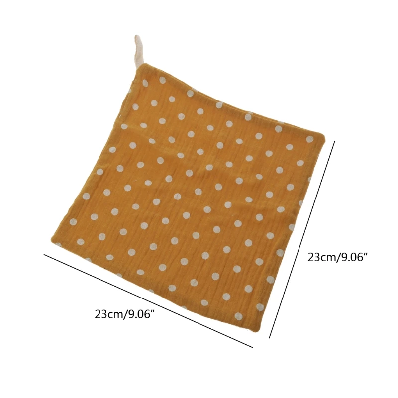 

5 Pcs Baby Towels Muslin Cloth Hand Face Wipes Saliva Bib Handkerchief Washcloth
