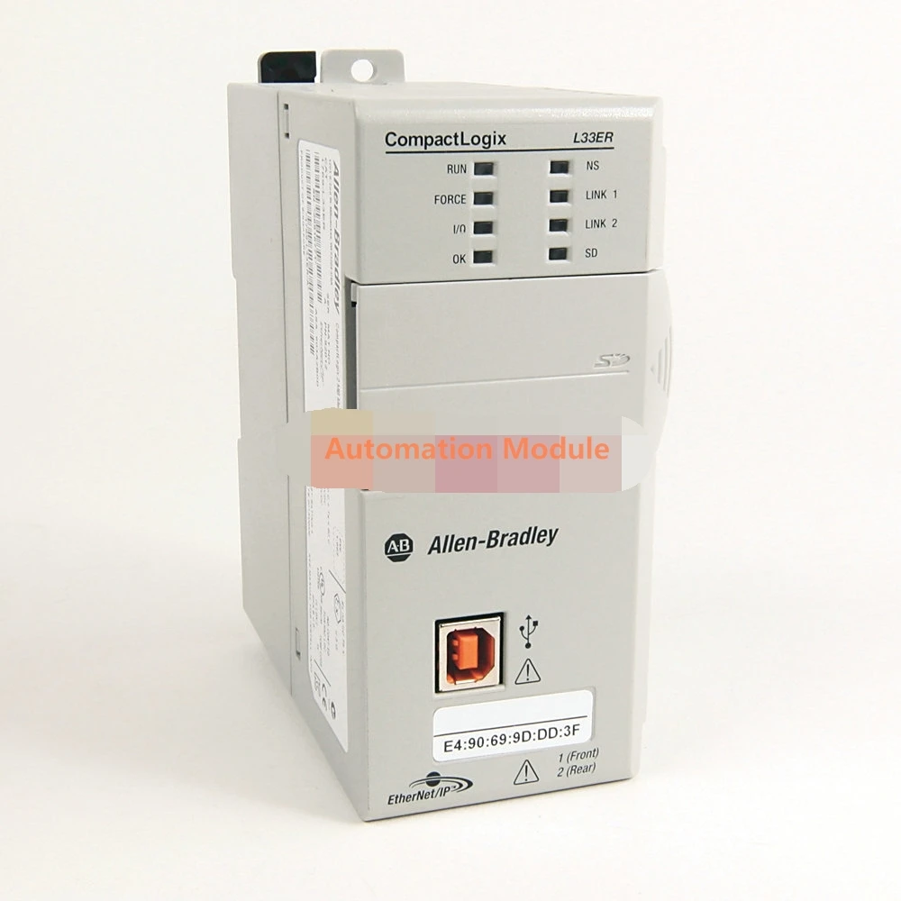 1 шт. Оригинальный Новый 1769-L33ER новый компактный контроллер Logix 2 Мб ENet 1769L33ER в