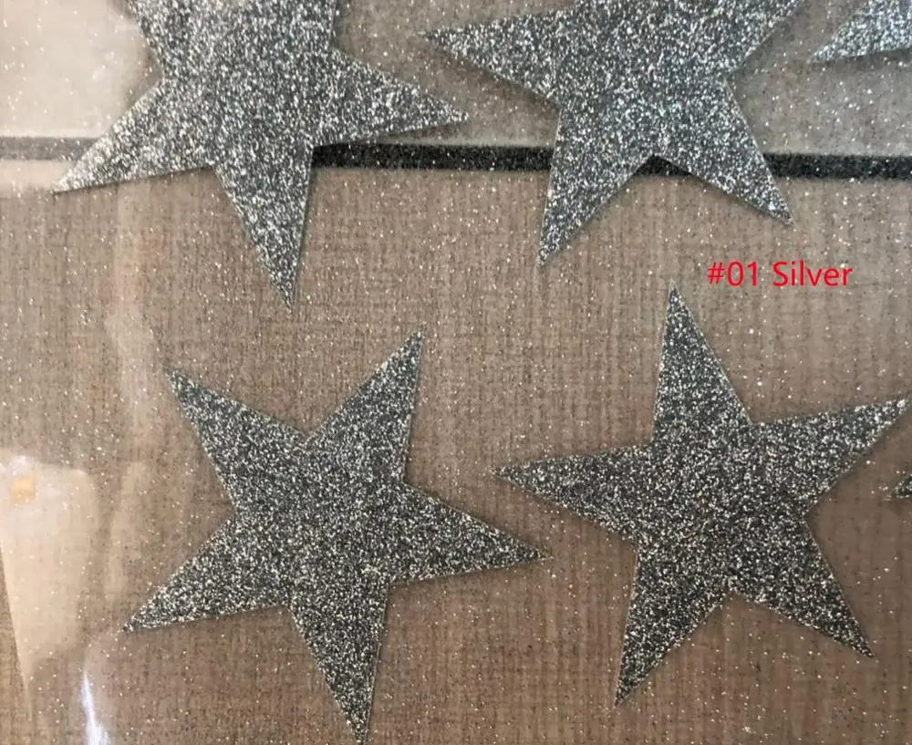 BlingQueen 12 шт./лот корейские блестящие виниловые наклейки с термоклеевым покрытием