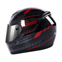 angkas adult full helmet breathable motorcycle full helmet fashion pulse texture motorcycle helmet black mirror racing helmet