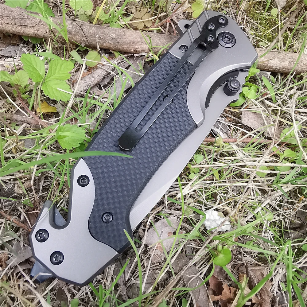 

Folding Knife Edc Multi High Hardness 8CR13 Military Knives- Good for Hunting Camping Survival Outdoor Everyday Carry
