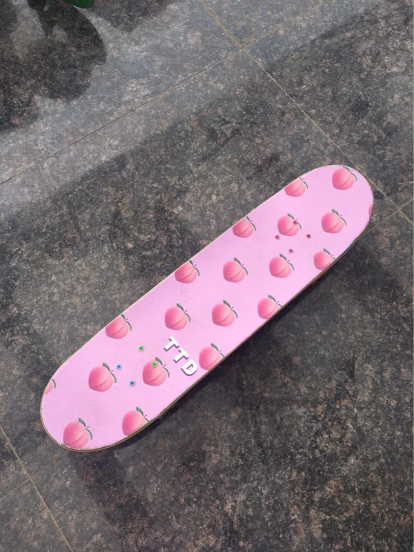

Off Road Longboard Skateboard Sandpaper Teenagers Double Rocker Skateboards Grip Tape Rullebrett Skate Board Accessories BI50SB