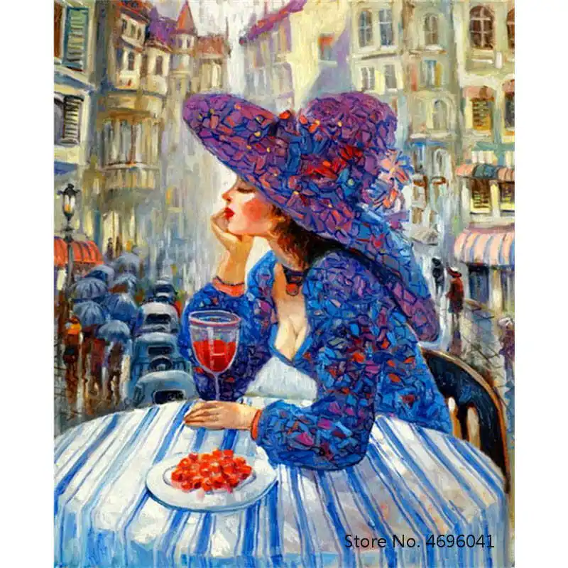 Картина по номерам рамки Раскраска домашний декор картины Рисунок Живопись