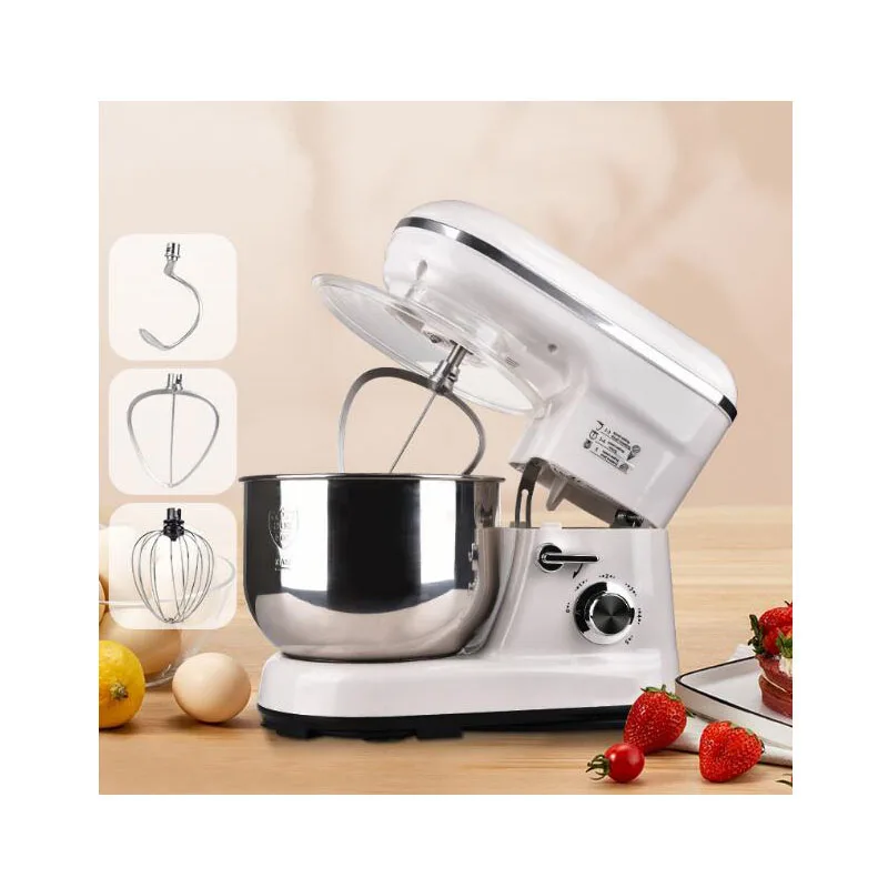 

Household automatic high-power 5 liters dough mixer, multi-function kneading dough, mixing butter and egg beater