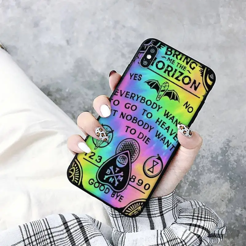 MaiYaCa Witches moon Tarot Witch Ouija Phone Case For iphone 12pro max13 11 12 pro XS MAX 8 7 6S Plus X 5S SE 2020 XR