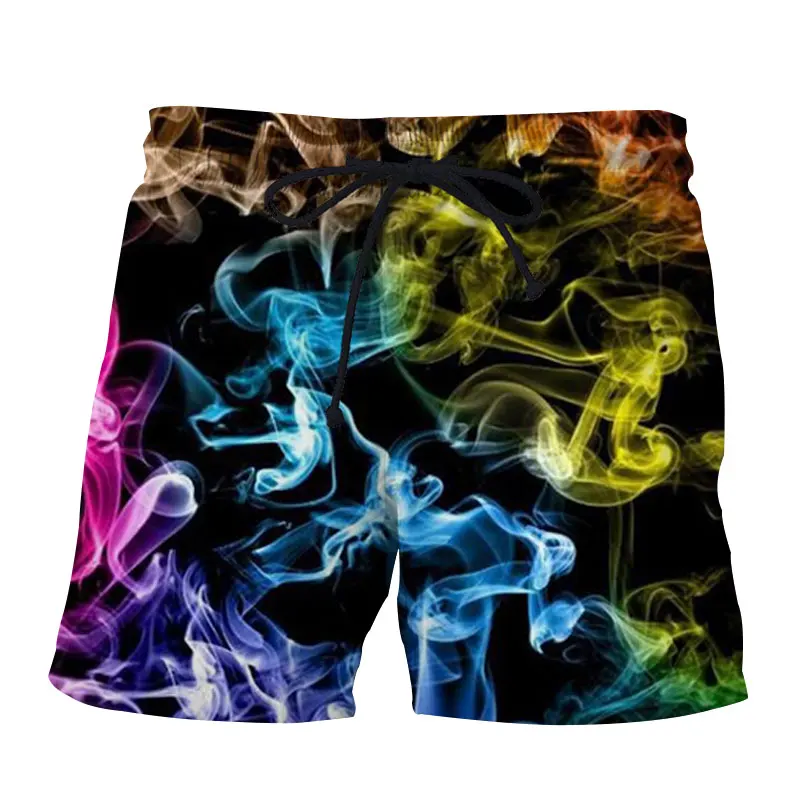 

Мужские пляжные шорты с 3D-принтом, шорты для бега, спорта, тренировок, быстросохнущие спортивные шорты для мужчин, лето 2021