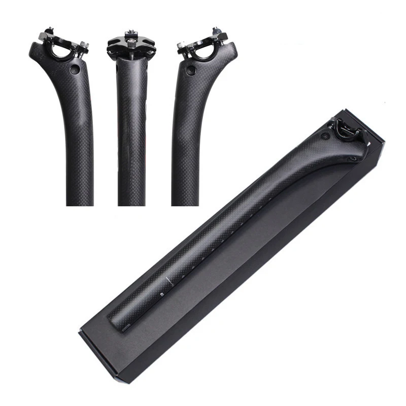 

New EC90 Full Carbon MTB Bike Seatpost Seat Tube Road Bicycle Seatpost Mountain Bike Seatpost 27.2 30.8 31.6-350/400MM