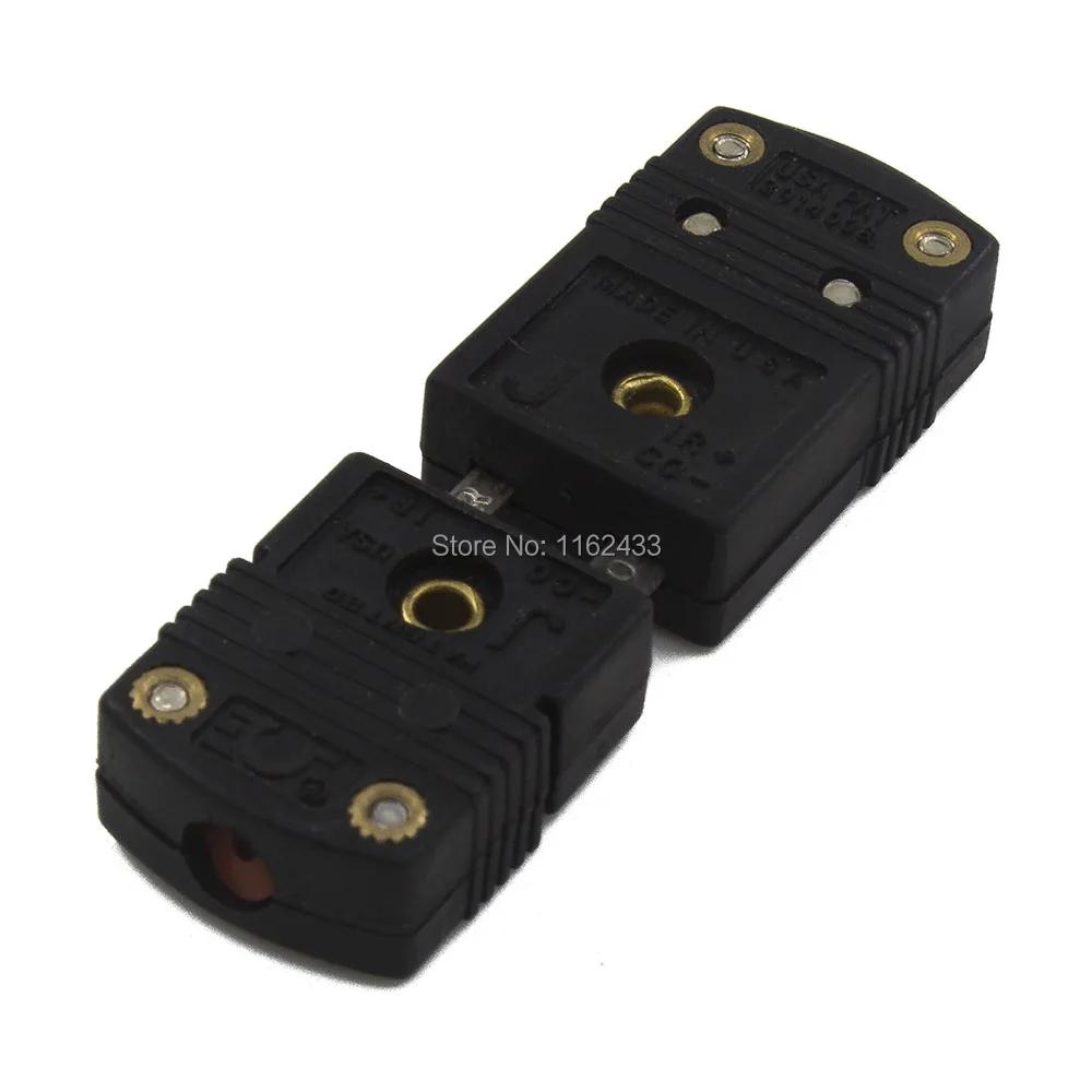 FTARA02 мини розетка и вилка для термопары Датчик Температуры - Цвет: For J thermocouple