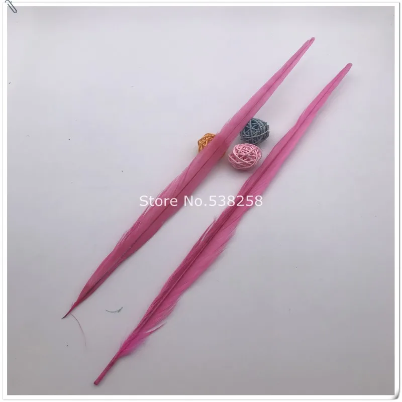 

Wholesale 100 pcs 30-55cm Dyed Pheasant Feather can be choosed variety of colors DIY jewelry decoration