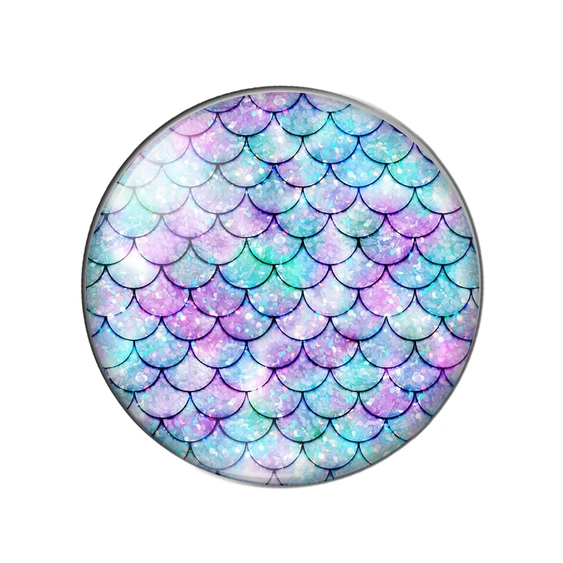 Волшебная красота блеск рыба чешуя 8 мм/10 мм/12 мм/круглая фото стекло кабошон