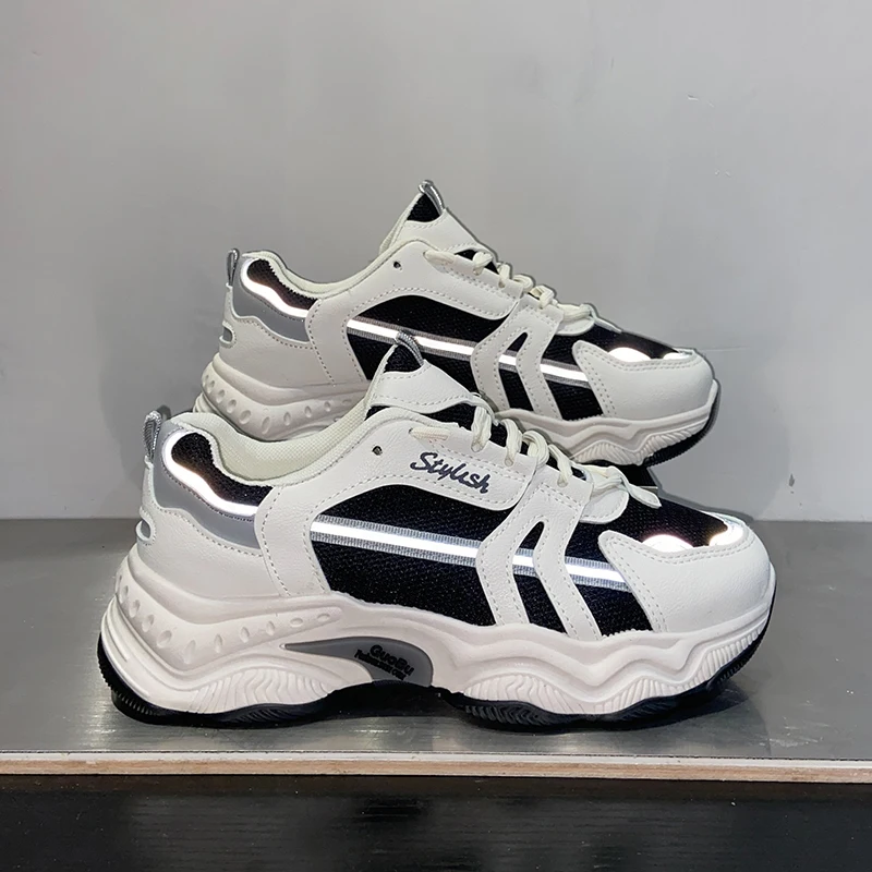 Новинка 2021 осенние женские кроссовки двойная сетчатая обувь женская для бега fila