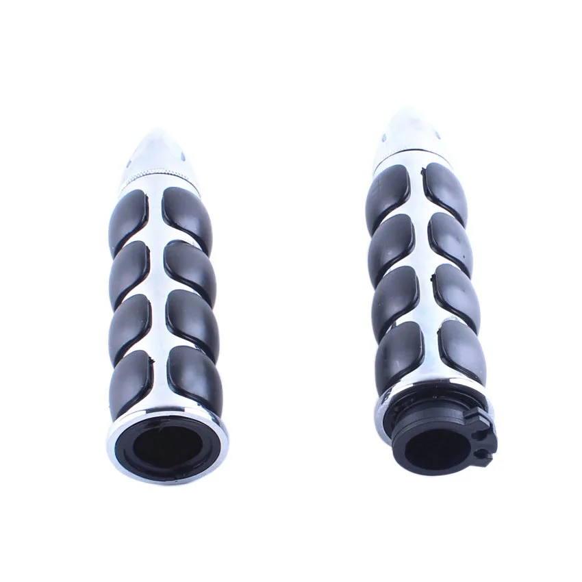 1&quot Motorcycle Handlebar Hand Grips Universal for Kawasaki Vulcan 800 2000 fit Honda VTX 1800 Suzuki Intruder | Автомобили и