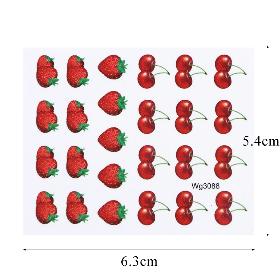21 шт. переводная вода наклейка s дизайн ногтей смешанный цветок Полное