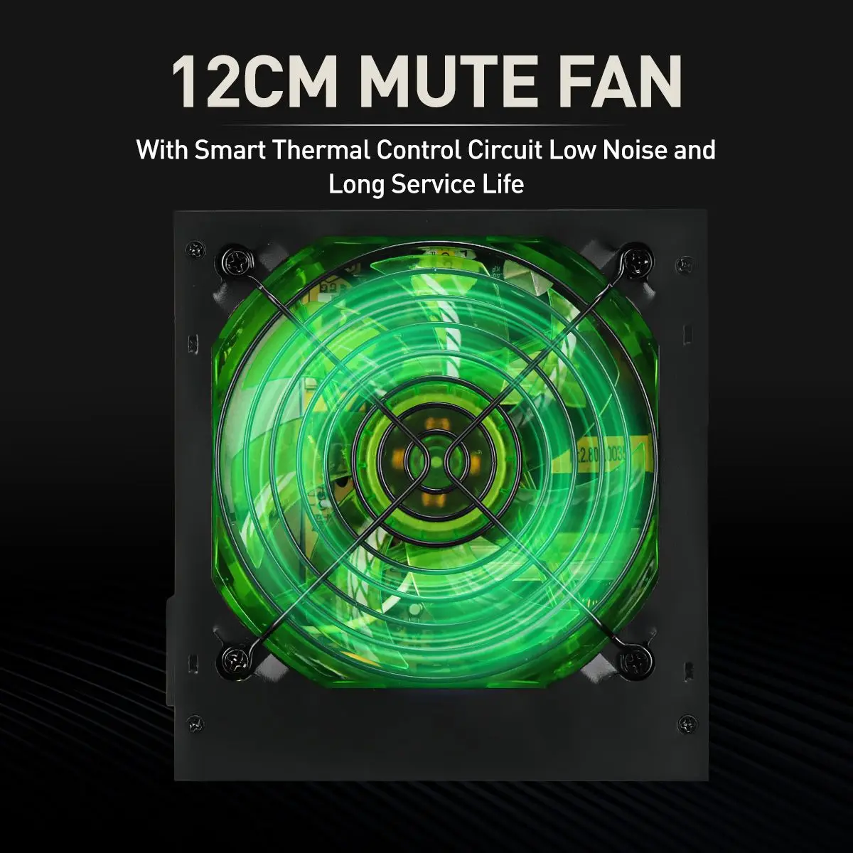 Блок питания PCI SATA ATX 500 Вт светодиодный мм 24 контакта