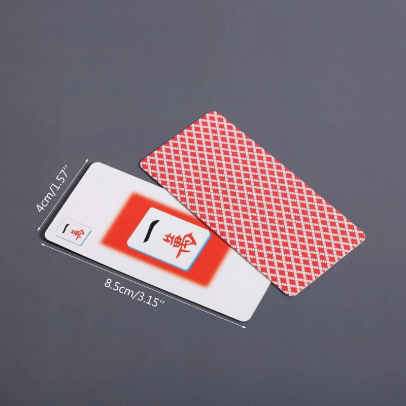 Карточная игра маджонг-классическая китайская плитка в форме игральных карт и