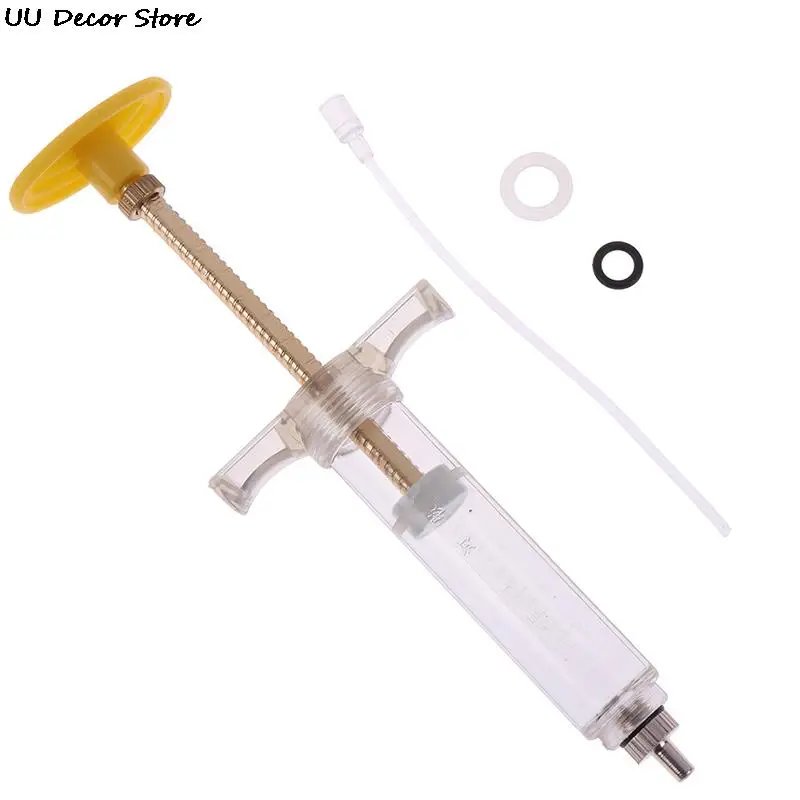 Copper Head Syringe Hose Birds Feeding Syringe Injector Supplies Bird Feeders