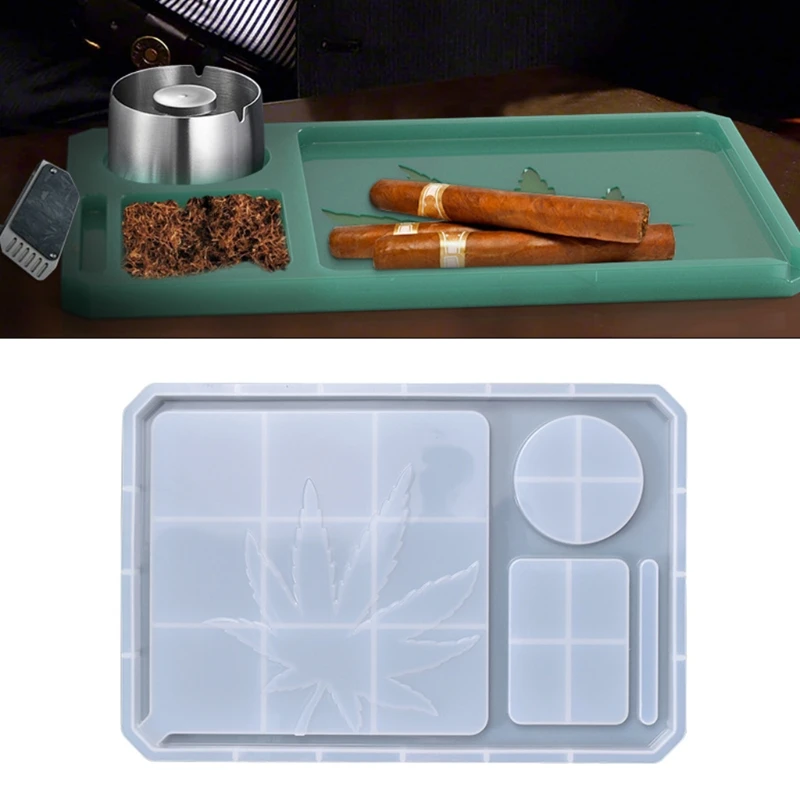 

Resin Mold Epoxy Resin Rolling Pallet Mold Silicone Pallet Mold Suitable for Resin Casting Mold Home Decoration Jewelry