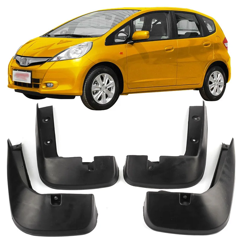 4 шт./компл. автомобильных шин крыло брызговик aftermarket для Honda Fit 2007 2013|Грязезащита| |