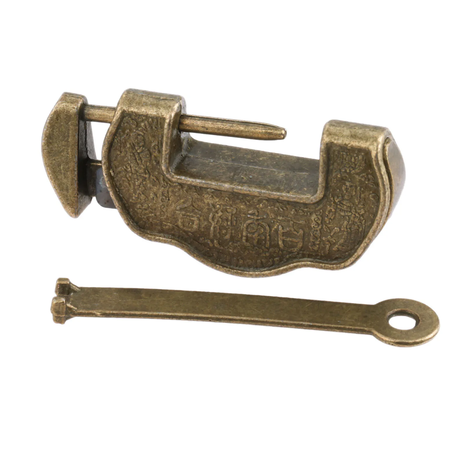 DRELD антикварная старинная китайская навесной замок для деревянного ящика Ящик